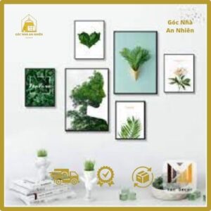 Tranh treo tường lá cây