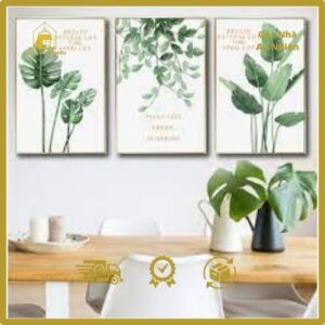 Tranh treo tường lá cây