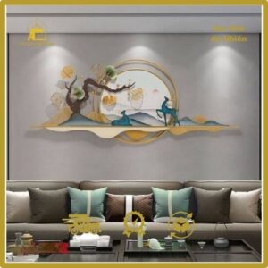 Tranh treo tường sắt sang trọng
